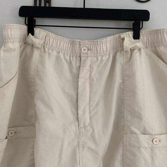 AFTCO mens size 44 fishing shorts elastic waist pockets - Picture 2 of 9